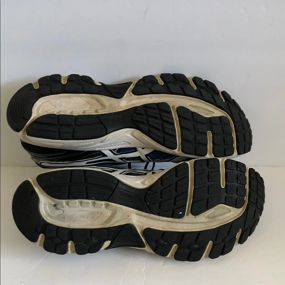 ASICS Men’s Athletic Running Shoes in Blue and Black